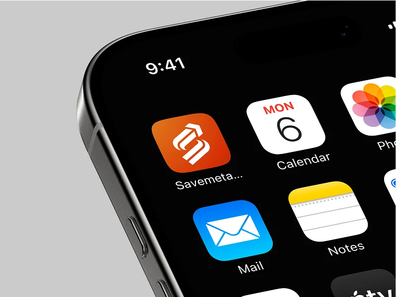 Aplikasi SaveMetalium di Layar Smartphone